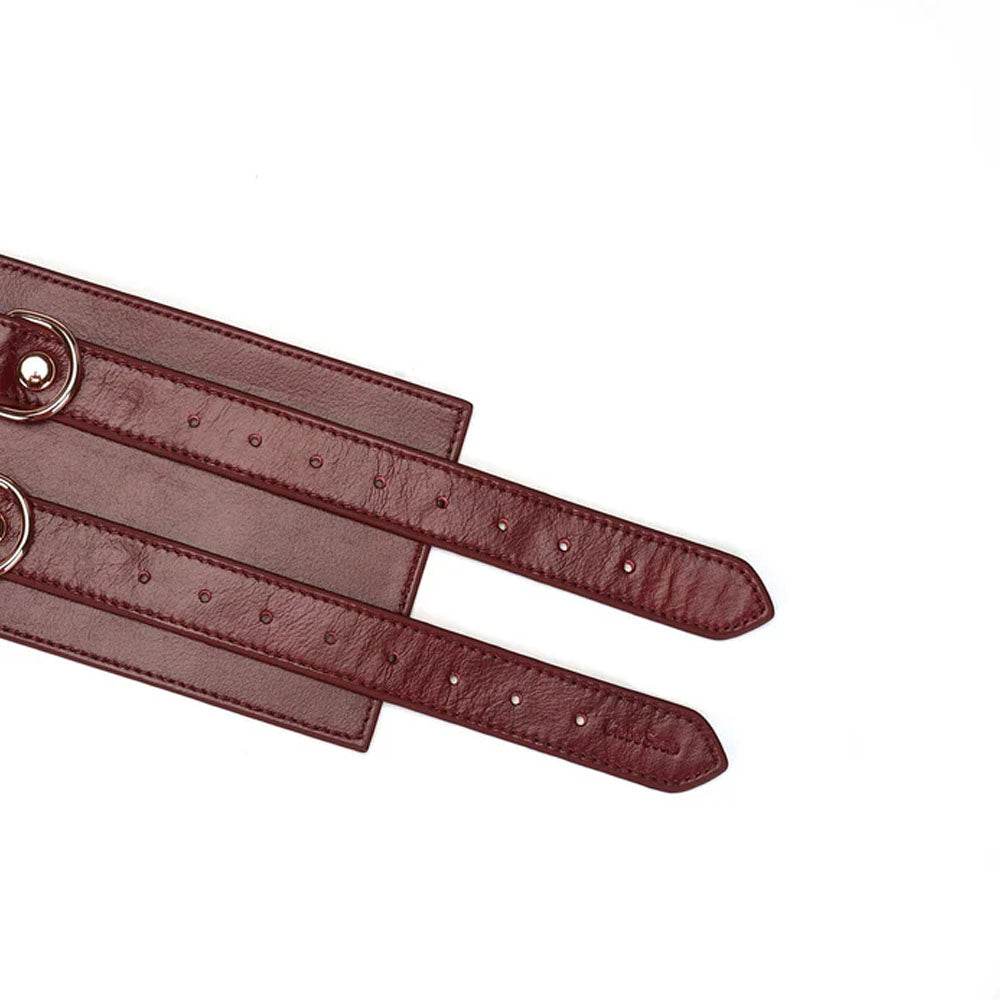 Leather Bondage Waist Belt - CoreFlexInd