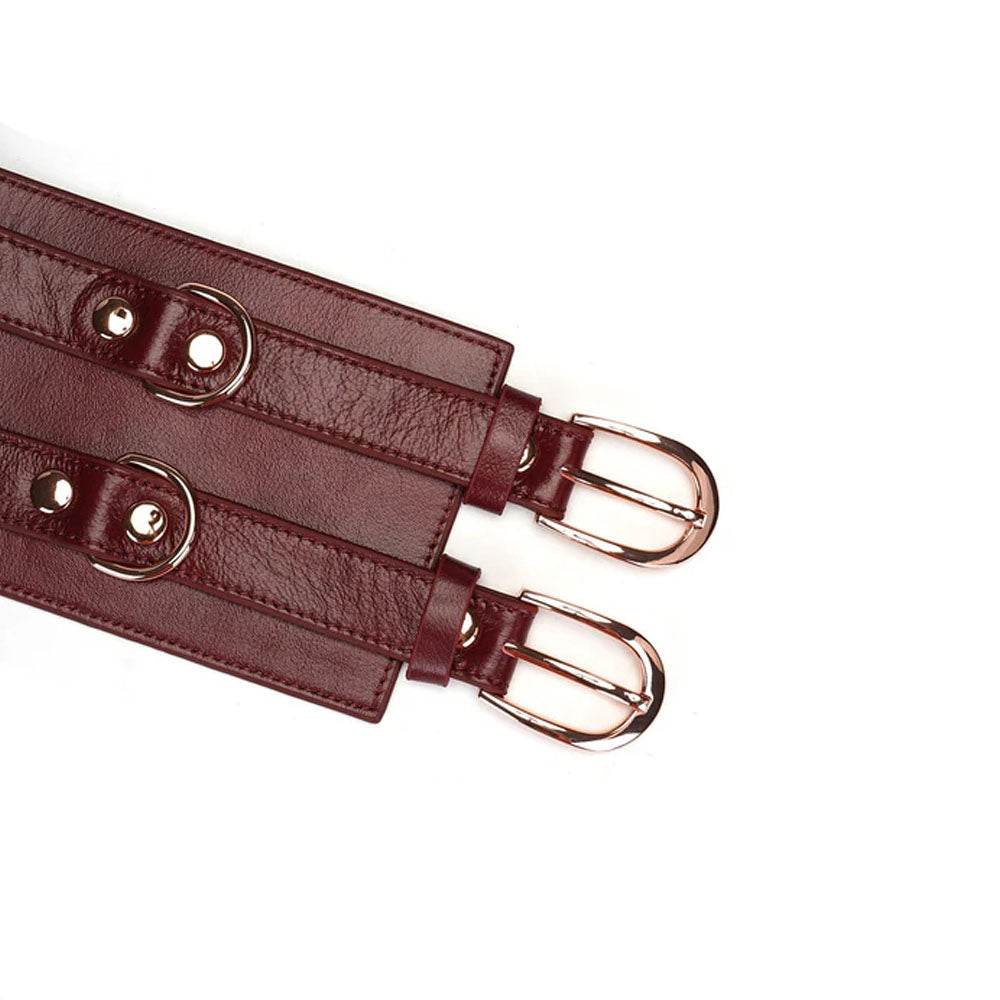 Leather Bondage Waist Belt - CoreFlexInd