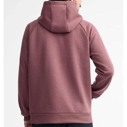 Pink hoodie on a white background