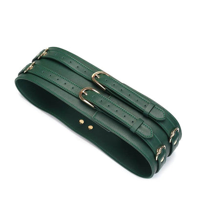 Mossy Chic Leather Bondage Waist Belt - CoreFlexInd