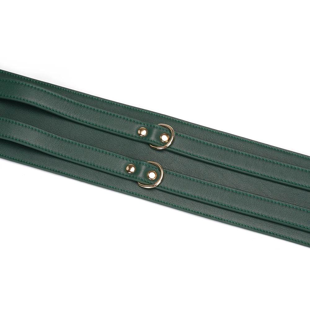 Mossy Chic Leather Bondage Waist Belt - CoreFlexInd