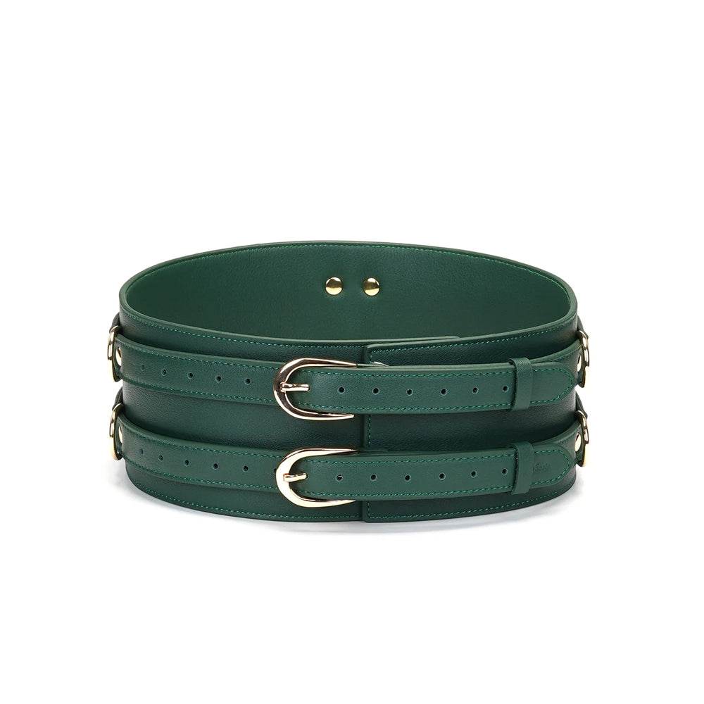 Mossy Chic Leather Bondage Waist Belt - CoreFlexInd