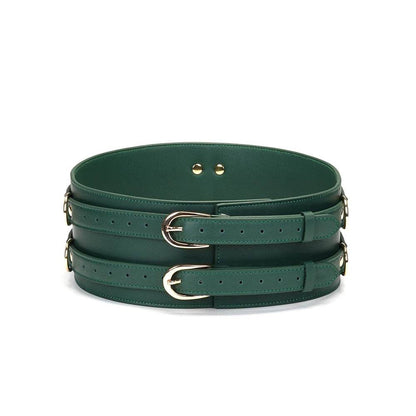 Mossy Chic Leather Bondage Waist Belt - CoreFlexInd