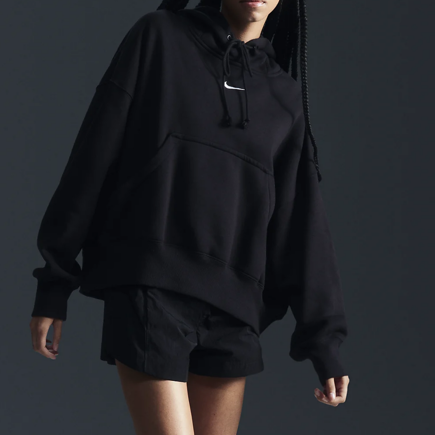 N-Womens Sportswear Phoenix Black Fleece
