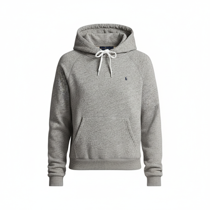 Shrunken Fit Fleece Hoodie Oversized Pullover - Garmentswear