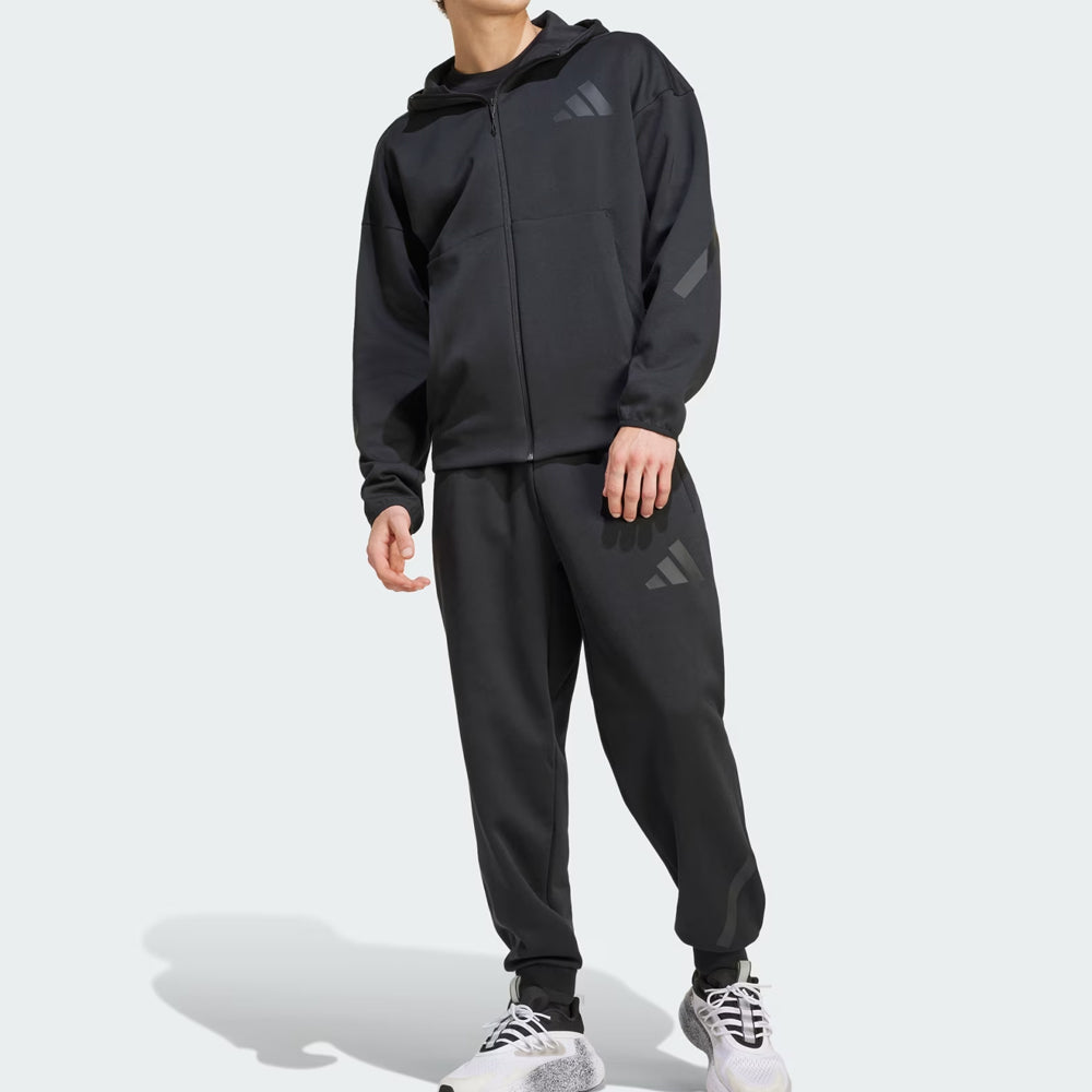 Black Z.N.E Full-Zip Hooded Track Suit