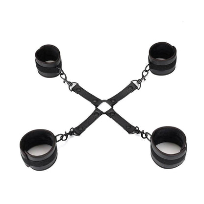 Vegan Fetish Leather Hog Tie - CoreFlexInd