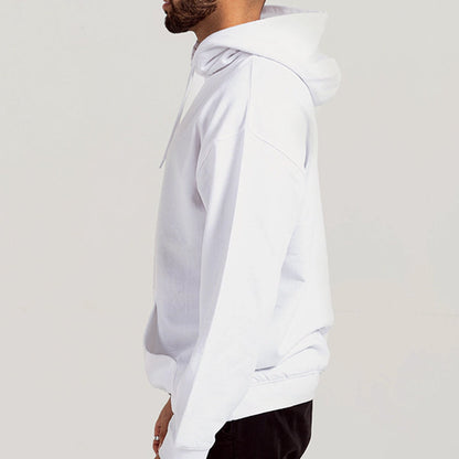 Unisex-Kapuzenpullover für Erwachsene, weiß