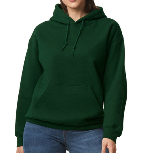 Women Green Pullover Hoodie