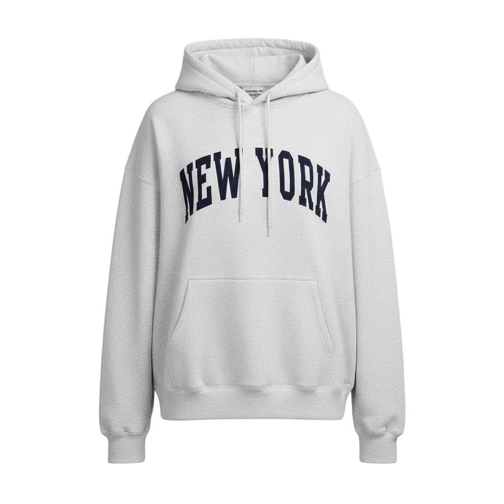 Women_Heather_Grey_Pullover_Hoodie-Garmentswear