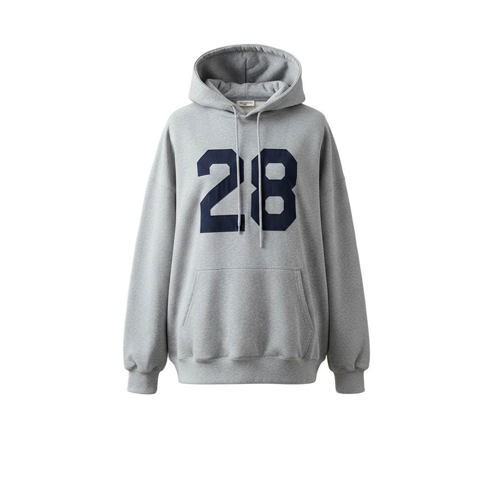 Women Silver Pullover Hoodie - Garmentswear