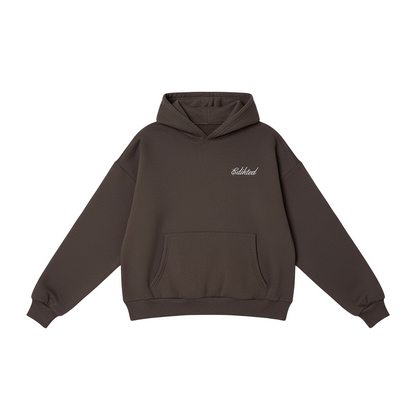 Women_Solid_Brown_Pullover_Hoodie-Garmentswear