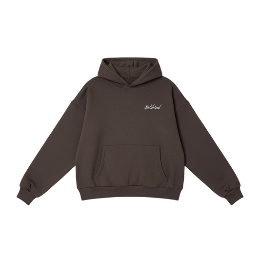 Women_Solid_Brown_Pullover_Hoodie-Garmentswear