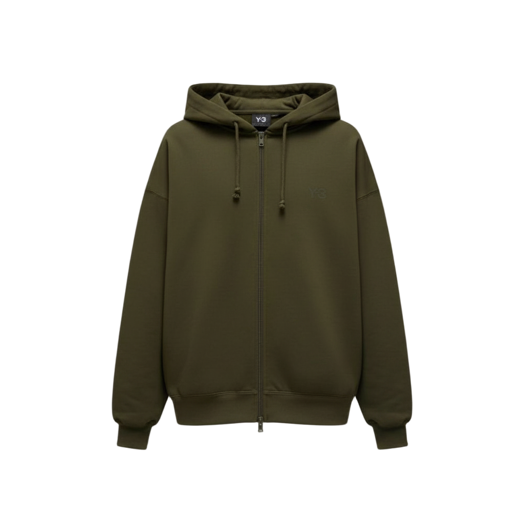 Y-3_Brushed_Terry_Zip_Hoodie-Garmentswear