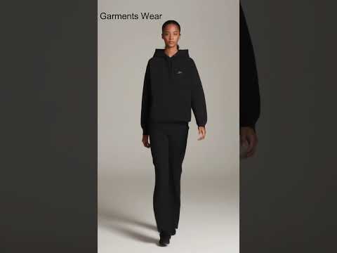 Women's Black Tech Fleece Hoodie