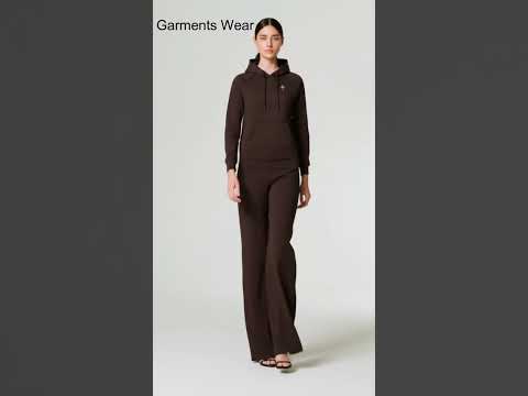 Women's Woodland Brown Tech Fleece Hoodie