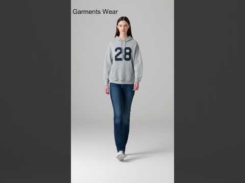 Women Silver Pullover Hoodie