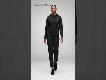 Women's Black Tech Fleece Hoodie