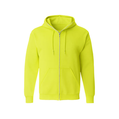 Yellow Zip-Up Hoodie